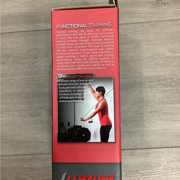 Lifeline Econo Shoulder Pulley Deluxe Portable Resistance Trainer Home Exercise - Picture 4 of 8